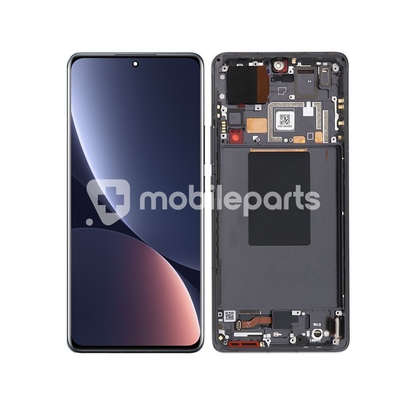 Display Touch + Frame Black Xiaomi 12 Pro (Pulled)