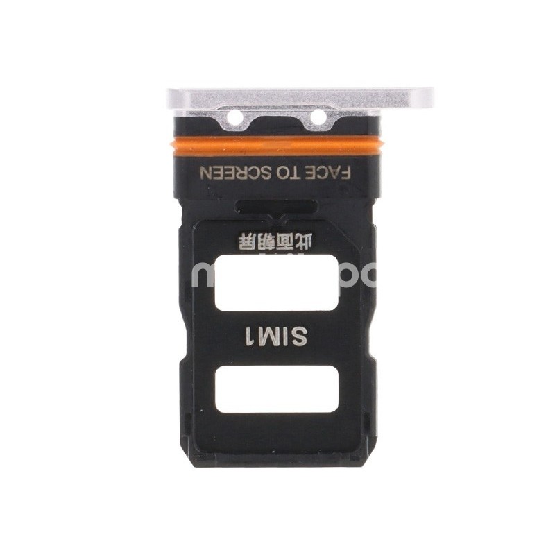 Dual Sim Card Tray Silver Xiaomi 12 Pro