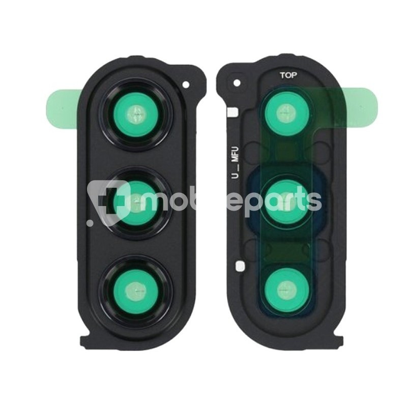 Rear Camera Lens + Frame Phantom Black Samsung SM-F946 Fold 5