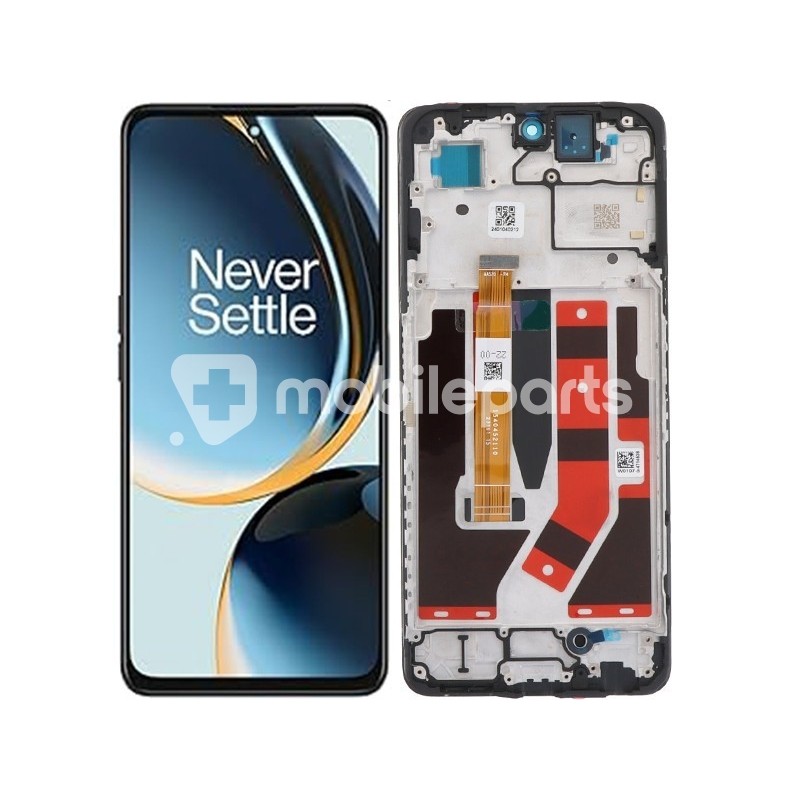 Display Touch + Frame Black OnePlus Nord CE 3 Lite 5G (Pulled)