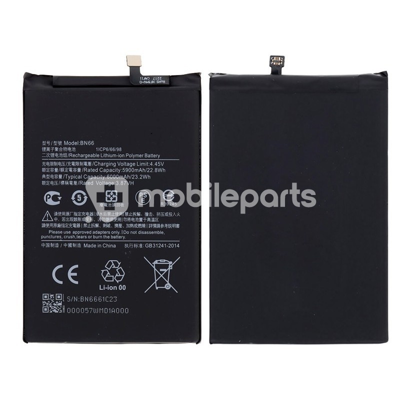 Battery BN66 6000mAh Xiaomi Poco C40 No Logo