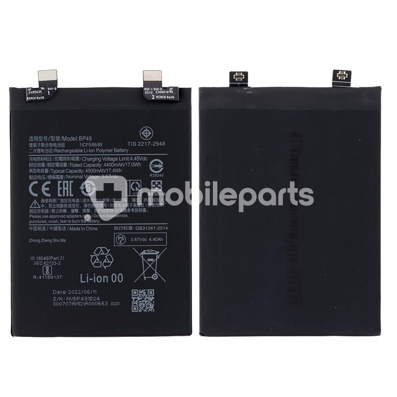Battery BP49 4500mAh Xiaomi Poco F4 No Logo