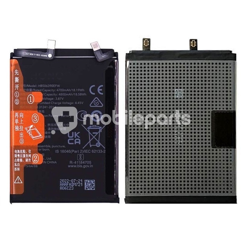 Battery HB506390EFW 4800mAh Honor 70 No Logo