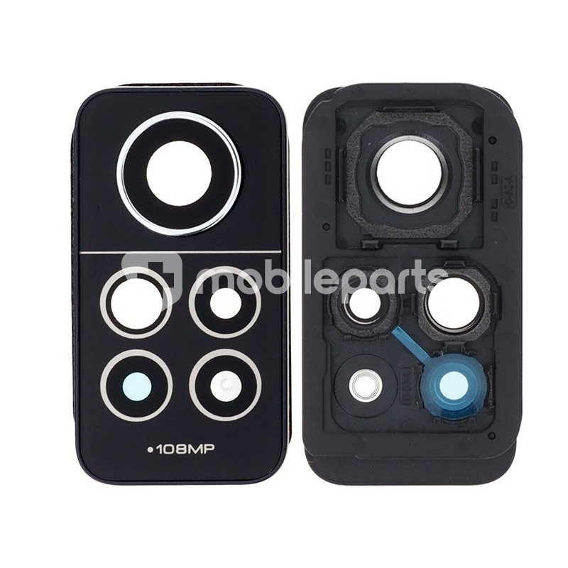 Rear Camera Lens + Frame Graphite Gray Xiaomi Redmi Note 12 Pro 4G