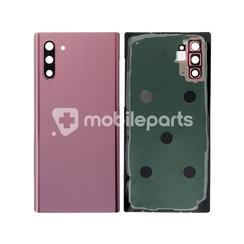 Rear Cover Aura Pink + Camera Lens Samsung SM-N970 Note 10 No Logo