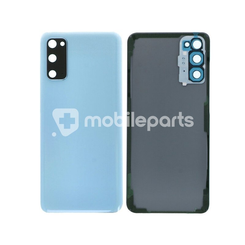 Rear Cover Cloud Blue + Camera Lens Samsung SM-G980 - G981 S20 No Logo