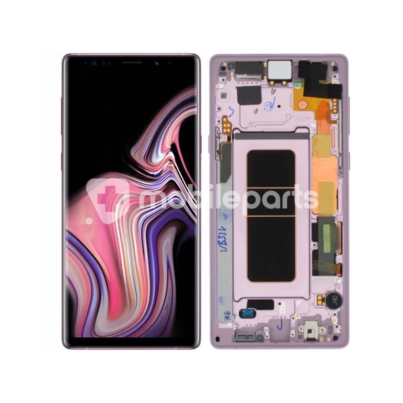 Display Touch + Frame Purple Samsung SM-N960F Note 9 Ori