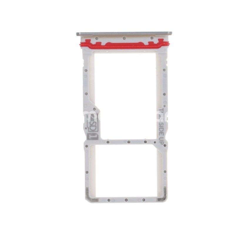 Dual Sim Card Tray Lucent White Moto G73 5G