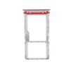 Dual Sim Card Tray Lucent White Moto G73 5G