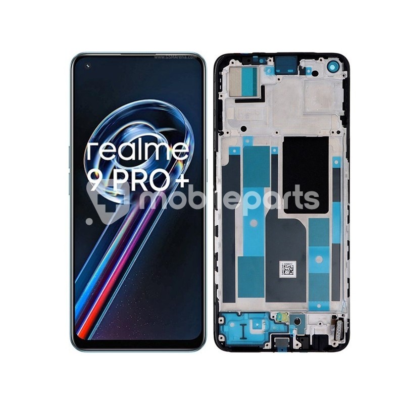 Display Touch + Frame Black Realme 9 Pro+ (PULLED)