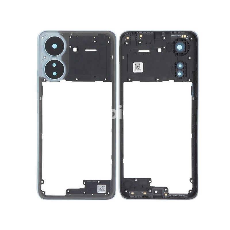 Middle Frame Glacier White + Camera Lens Xiaomi Redmi 13C