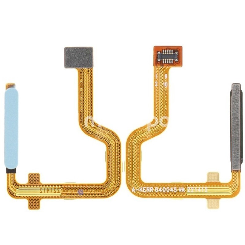 Fingerprint Flex Cable Frosted Blue Moto G62 5G