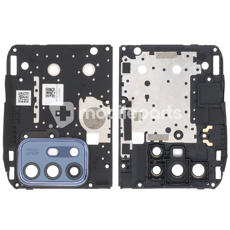 TOP Cover + Camera Lens Breeze Blue Moto G20