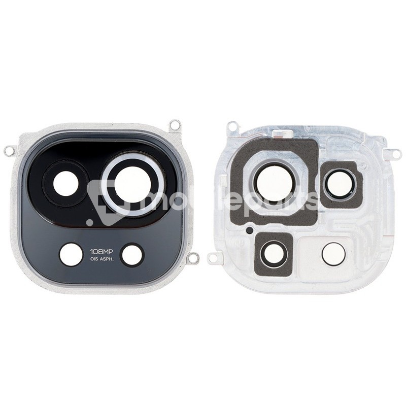 Rear Camera Lens + Frame Black Xiaomi Mi 11 5G
