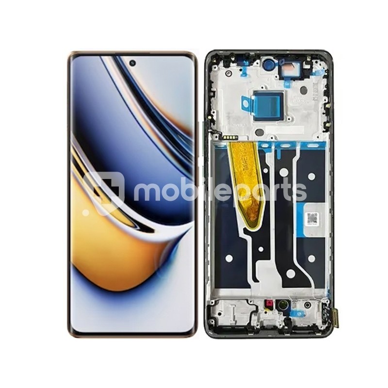 Display Touch + Frame Black Realme 11 Pro+ Ori