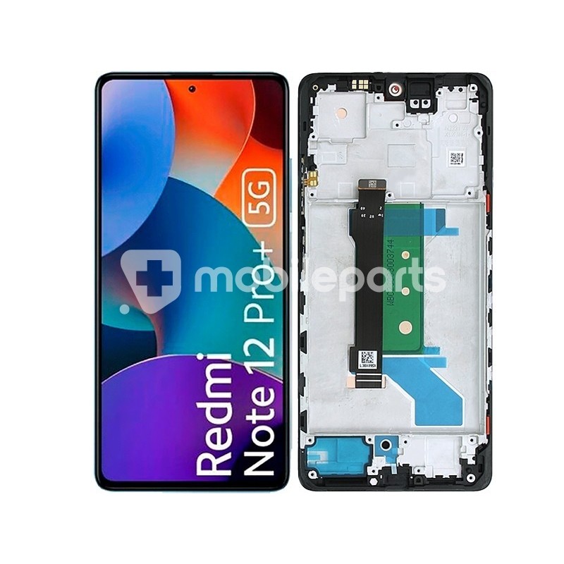 Display Touch + Frame Obsidian Black Xiaomi Redmi Note 12 Pro+ 5G Ori