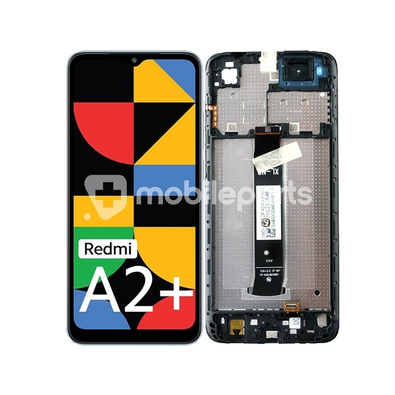 Display Touch + Frame Black Xiaomi Redmi A2 - A2+ Ori