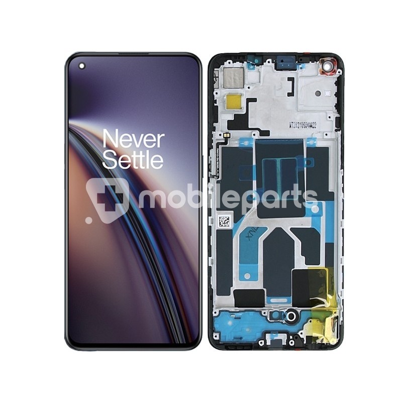 Display Touch + Frame Charkoal Ink OnePlus Nord CE 5G Ori