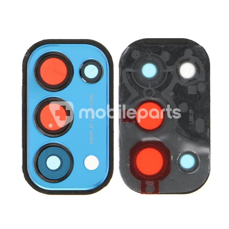 Rear Camera Lens + Frame Astral Blue OPPO Find X3 Lite