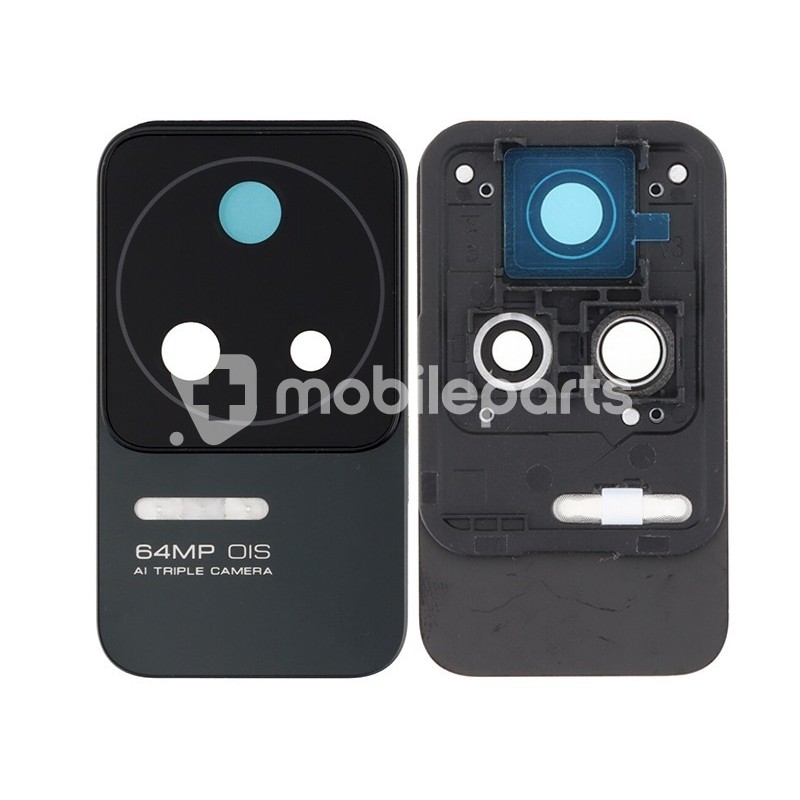 Rear Camera Lens + Frame Black Xiaomi Poco F4