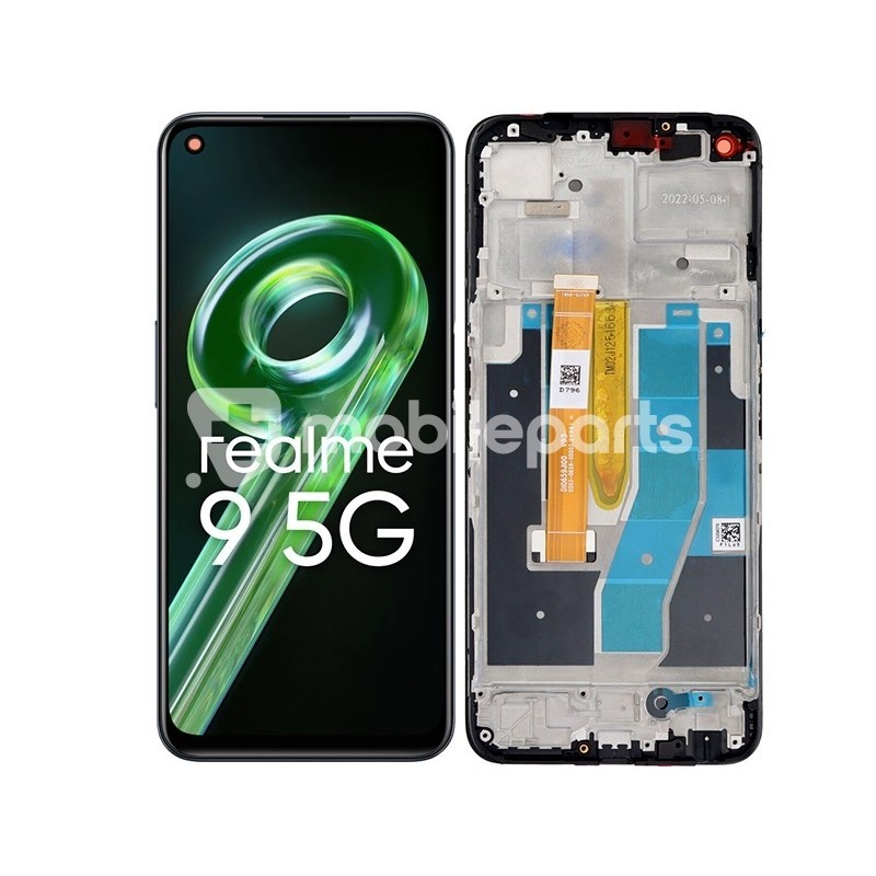 Display Touch + Frame Black Realme 9 5G (IPS)