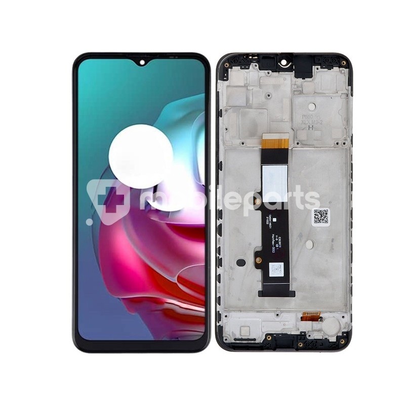 Display Touch + Frame Black Moto G30 (IPS)