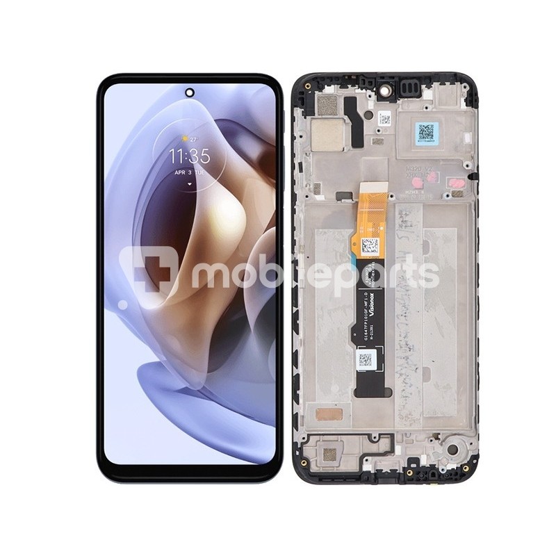 Display Touch + Frame Black Moto G31 (Pulled)