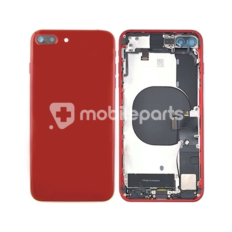 Rear Cover Red Full Parts iPhone 8 Plus No Logo