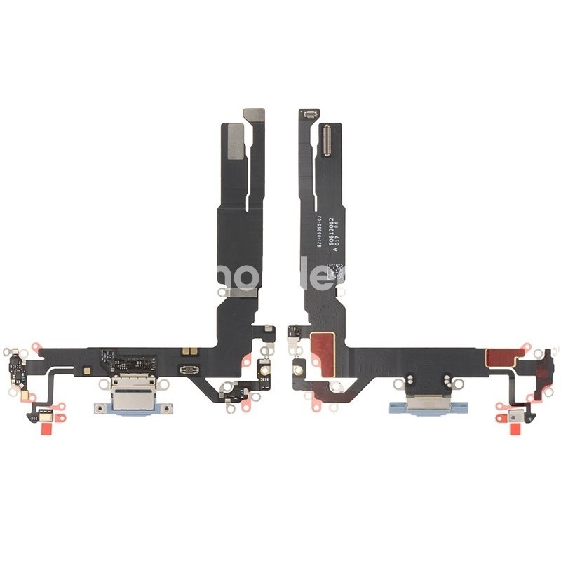Charging Connector Flex Cable Mist Blue iPhone 17 (PULLED)