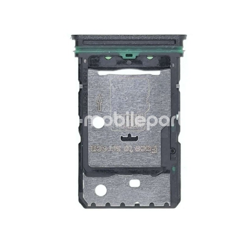 Dual Sim Card Tray Mist Black OPPO A78 4G