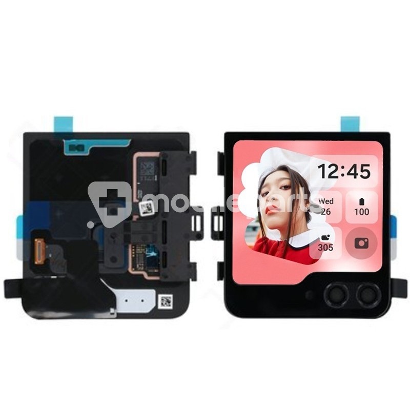 Front LCD Black Samsung SM-F731 Flip 5 Ori