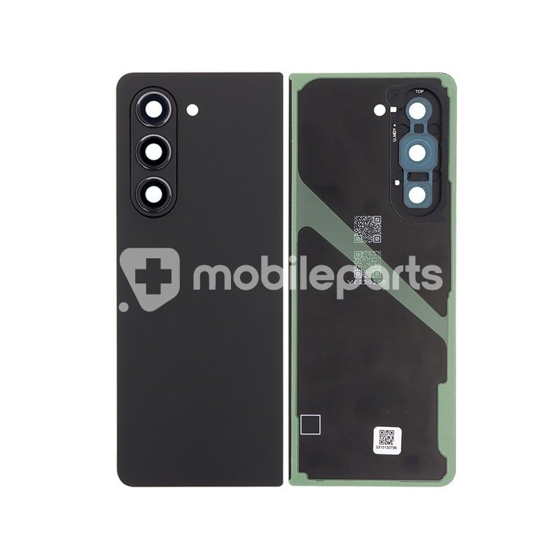 Rear Cover Phantom Black Samsung SM-F946 Fold 5 No Logo
