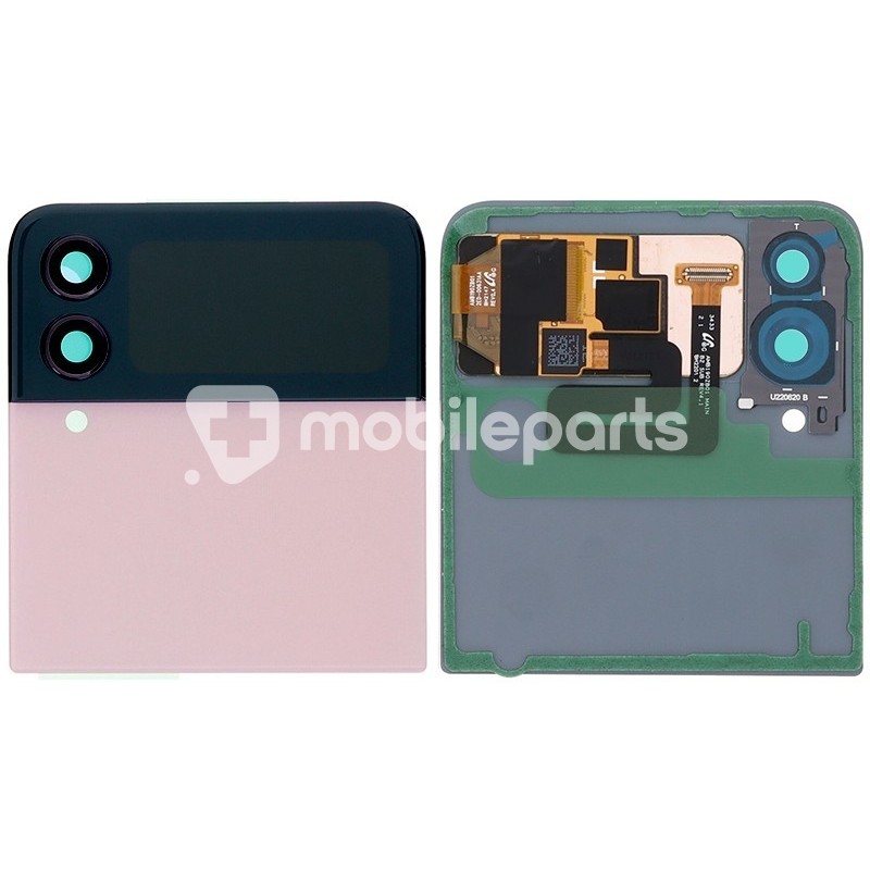 Cover TOP + LCD SUB Pink Gold Samsung SM-F721 Flip4 No Logo