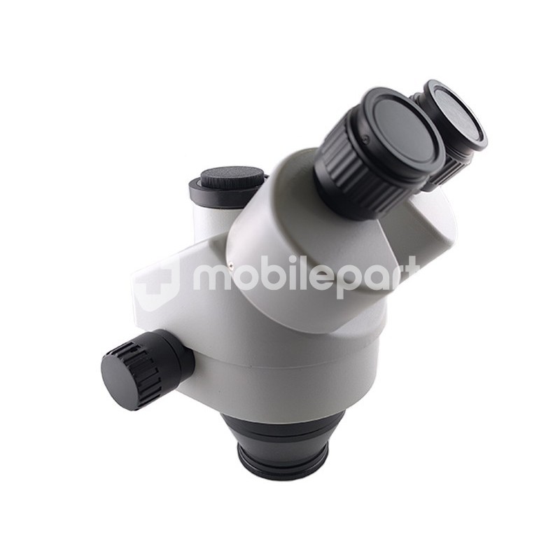 Trinocular Microscope Head Silver 7X-45X