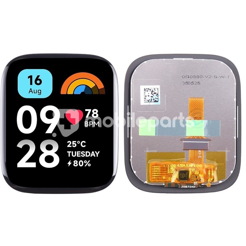 Display Touch Black Xiaomi Redmi Watch 3 Active