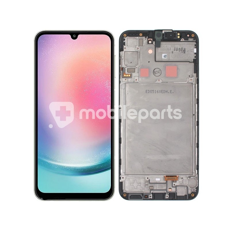 Display Touch + Frame Black Samsung SM-A245 A24 Ori