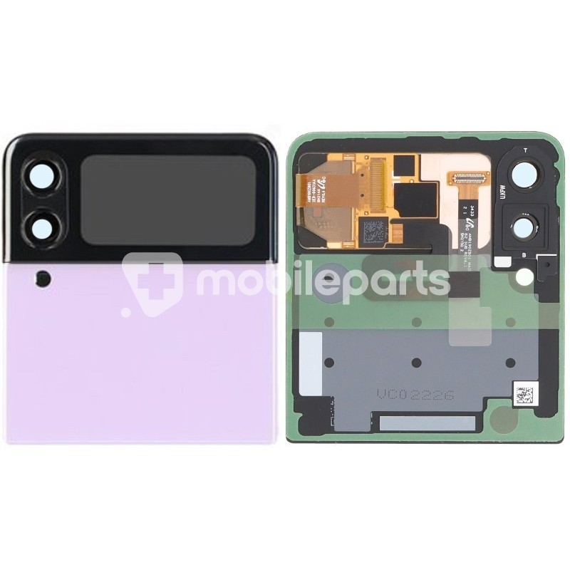 LCD Sub + Rear Cover Lavender Samsung SM-F711 Z Flip 3 5G