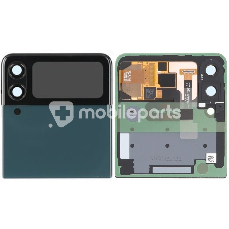 LCD Sub + Rear Cover Green Samsung SM-F711 Z Flip 3 5G