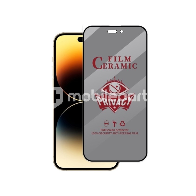Tempered Ceramic Privacy iPhone 14 Pro