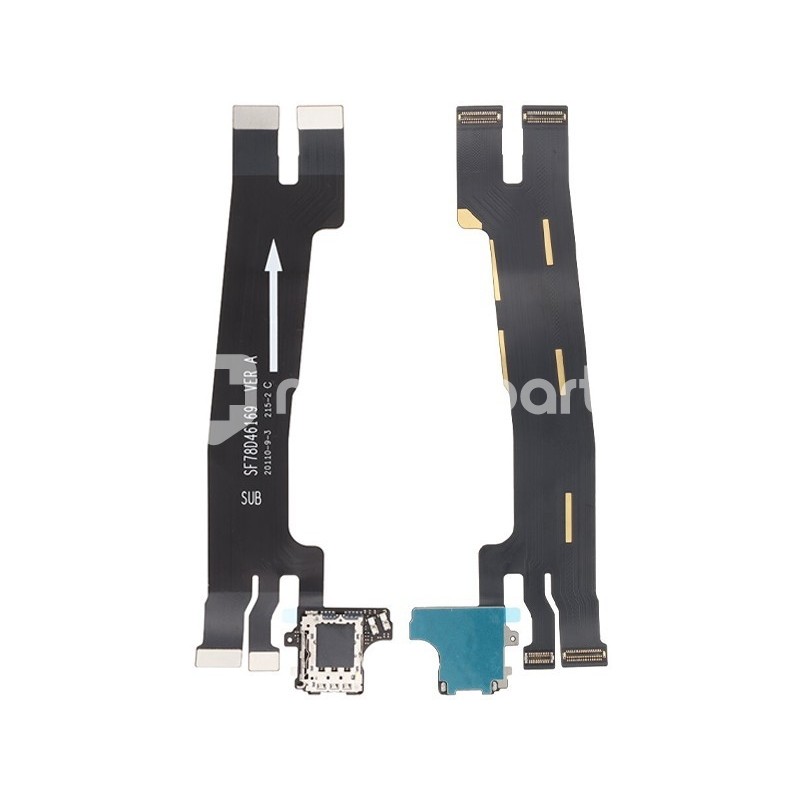 Sim Card Reader Flex Cable Moto Edge 30 Fusion