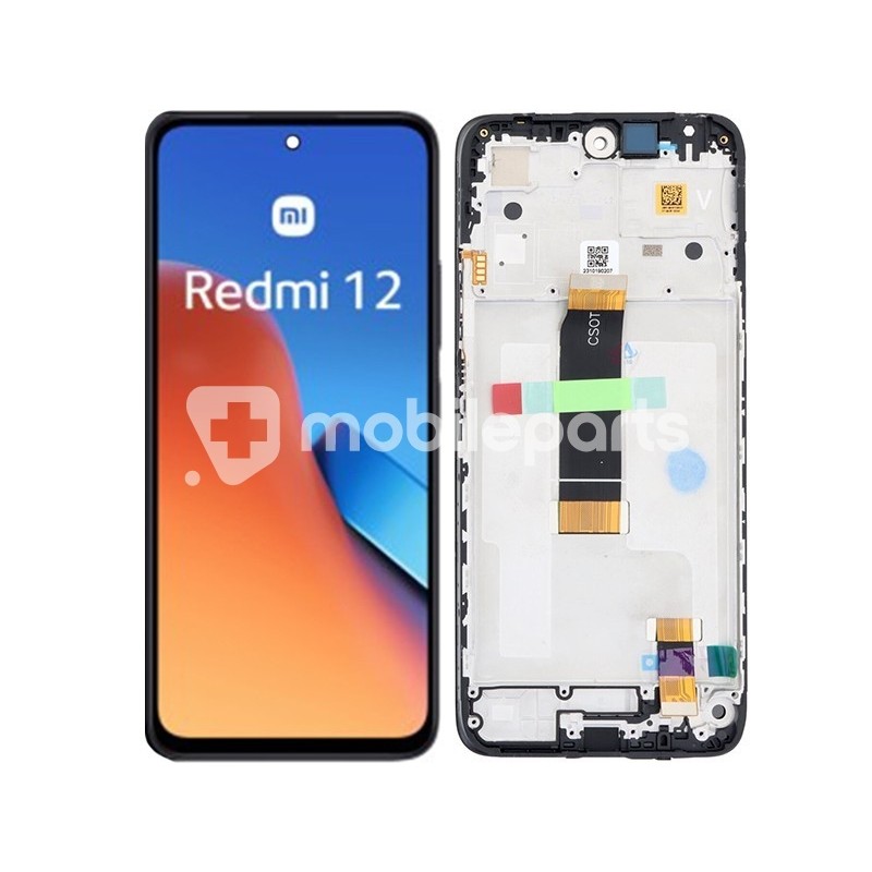 Display Touch + Frame Black Xiaomi Redmi 12 4G (INCELL)
