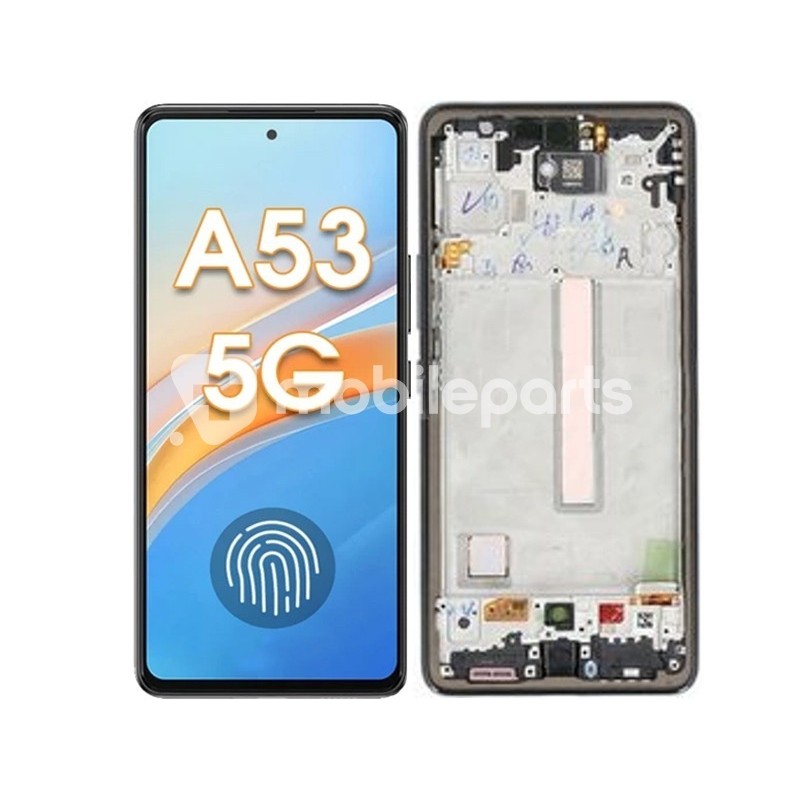Display Touch + Frame Black Samsung A536 A53 5G Ori