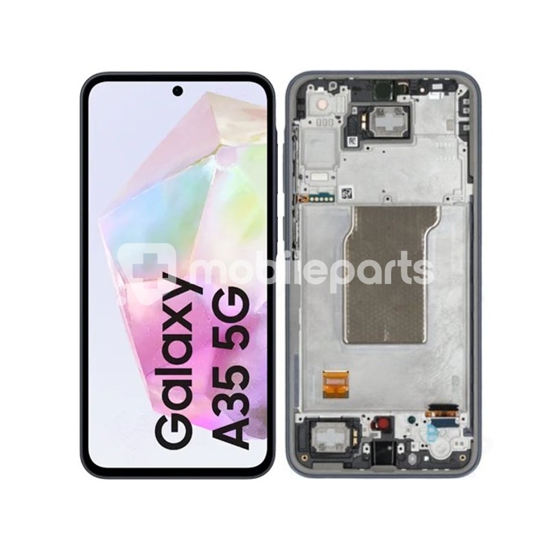 Display Touch + Frame Black Samsung SM-A356 A35 5G Ori
