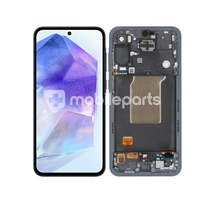 Display Touch + Frame Black Samsung SM-A556B A55 5G Ori