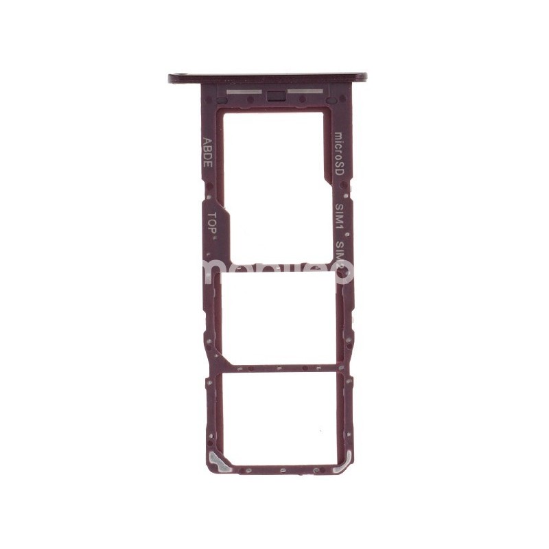 Dual Sim Card Tray Dark Red Samsung SM-A245 A24