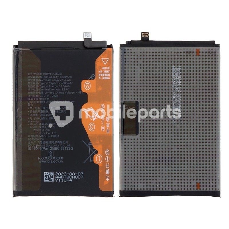 Battery HB4966A2EGW 6000mAh Honor X7b No Logo