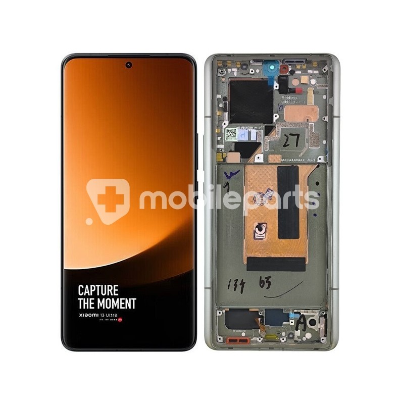 Display Touch + Frame Olive Green Xiaomi 13 Ultra (PULLED)