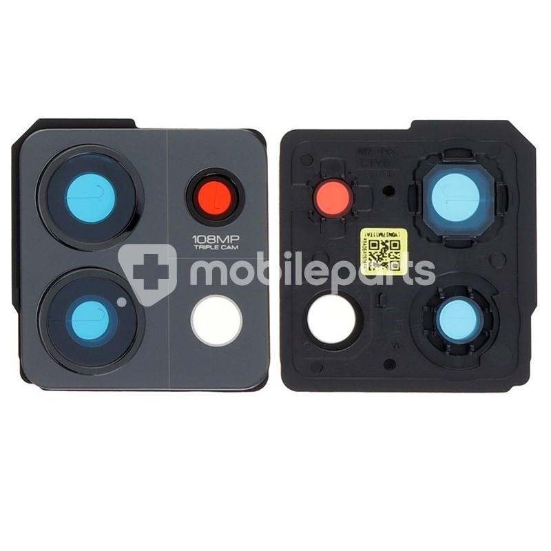 Rear Camera Lens + Frame Graphite Black Xiaomi Redmi Note 13 5G