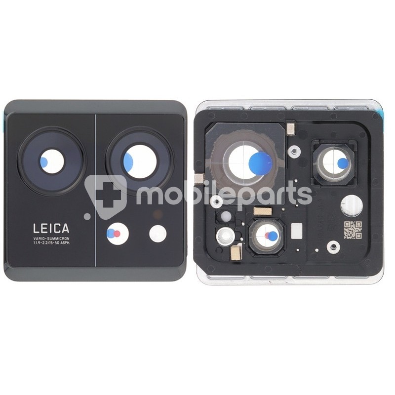 Rear Camera Lens + Frame Black Xiaomi 13T - 13T Pro