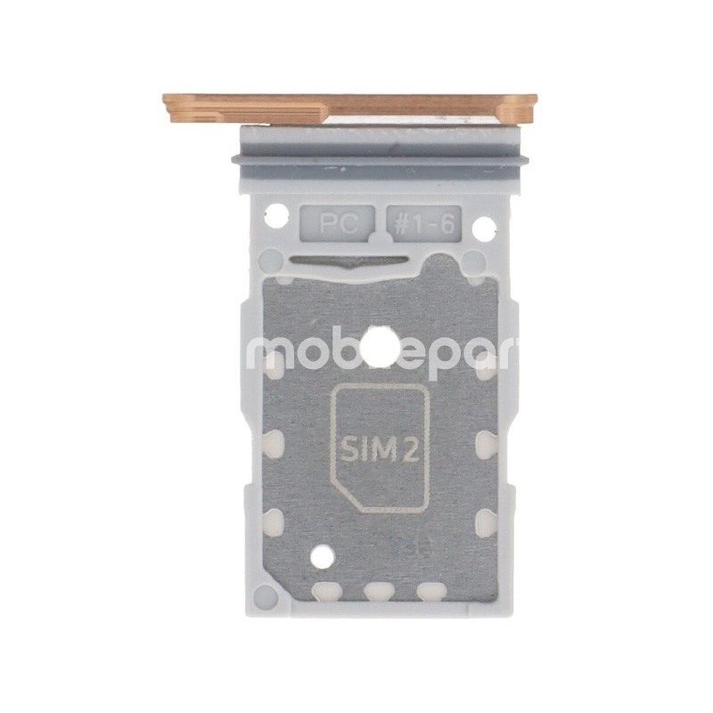 Dual Sim Card Tray Sandstone Orange Samsung SM-S921 - S926 S24+